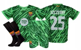 szczesny-barcelona-stroj-koszulka-spodenki-getry-zielony-roz-128