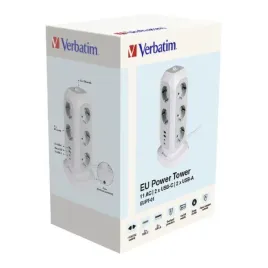 listwa-zasilajaca-verbatim-eupt-01-eu-power-tower-11xac-2xusb-2xusb-c