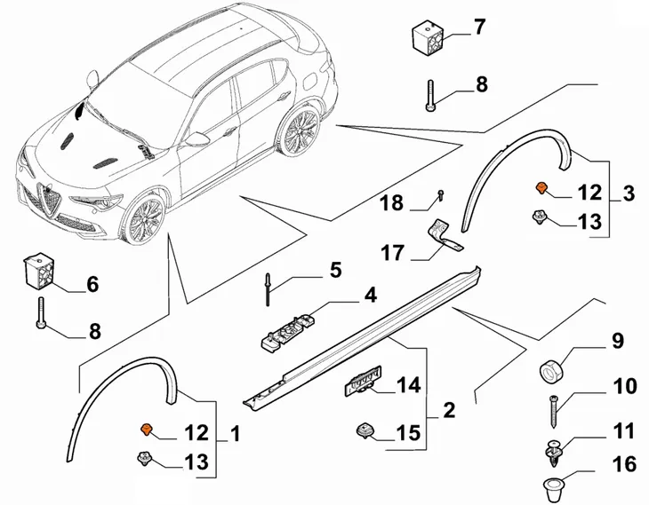 spinka-mocujaca-progu-alfa-romeo-giulia