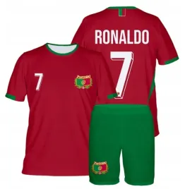 stroj-pilkarski-ronaldo-portugalia-komplet-koszulka-spodenki-122-cm