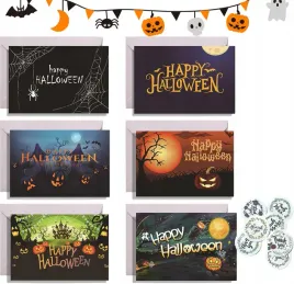 kartki-halloweenowe-happy-halloween-z-kopertami-zestaw-6-sztuk