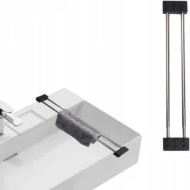 ociekacz-do-zlewu-uchwyt-na-szmatke-recznik-gabke-rozszerzany-ze-stali