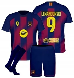 stroj-pilkarski-lewandowski-barcelona-koszulka-spodenki-getry-r-116