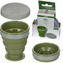 skladany-silikonowy-kubek-200-ml-oliwkowy-turystyczny-lekki