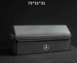 skorzany-organizer-do-bagaznika-logo-mercedes-75-31-31zamszowa-czarny