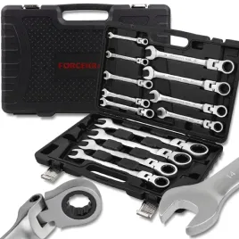 forcekraft-zestaw-kluczy-plasko-oczkowych-z-grzechotka-13-elementow-8-32mm