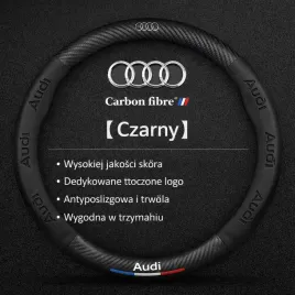 pokrowiec-na-kierownice-premium-lux-logowany-audi-ksztalt-o38cm