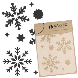 szablon-malarski-craft-and-scrapbooking-sniezynki-a4