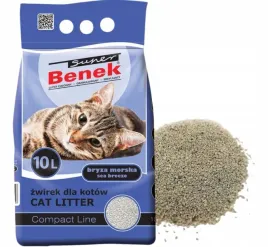 super-benek-bryza-morska-10l-zwirek-dla-kota-compact-line