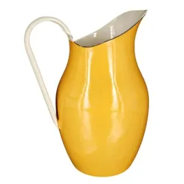 dzban-na-wode-emaliowany-26-l-zolty-retro-recznie-robiony-do-kuchni