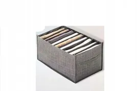 organizer-na-ubrania-do-szafy-szuflad-skladanie-ubran-kolor-szary