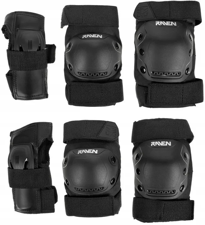 ochraniacze-raven-dexard-black-m