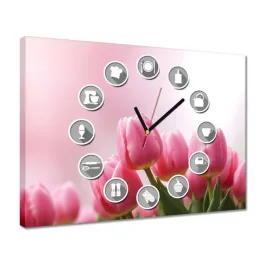 zegary-40x30-rozowe-tulipany