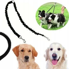 rozdzielacz-mocny-dwojnik-smycz-dla-dwoch-2-psow-25mm-z-amortyzatorem