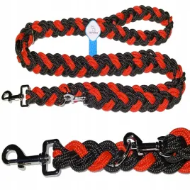 smycz-pleciona-lina-gruba-szeroka-30-mm-4-przepiecia-regulacja-do-300