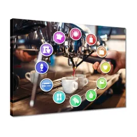 zegary-40x30-barista-nalewa-kawe