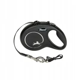 flexi-new-classic-l-tasma-5m-czarna-do-50kg