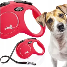 smycz-automatyczna-dla-psa-flexi-new-classic-s-tasma-5m-dla-psa-15kg