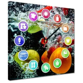 zegary-30x30-owoce-i-warzywa-w-wodzie