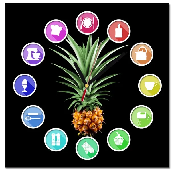zegary-30x30-ananas-stan-nowy