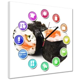 zegary-30x30-sushi-potrawa-orientalna