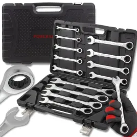 forcekraft-zestaw-kluczy-plasko-oczkowych-z-grzechotka-13-elementow-8-32mm