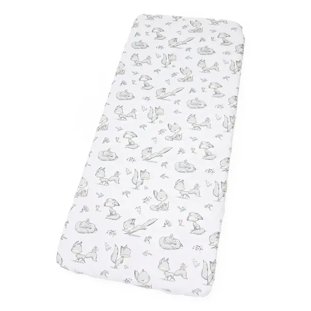 PRZEŚCIERADŁO 76x43 cm do dostawki LIONELO Aurora BAWEŁNIANE PREMIUM