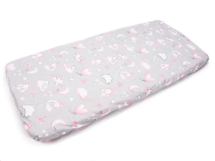PRZEŚCIERADŁO 76x43 cm do dostawki LIONELO Aurora BAWEŁNIANE PREMIUM