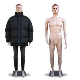 Zdjęcie produktu Manekin Męski Wystawowy Pełnopostaciowy 185 cm Ruchomy Naturalny