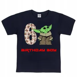 dziecieca-koszulka-6-urodziny-baby-yoda-star-wars