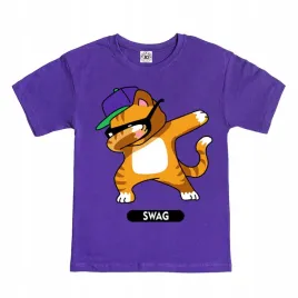 dziecieca-koszulka-kot-swag-stylowa-dabing-dab