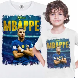 dziecieca-koszulka-pilkarska-francja-kylian-mbappe