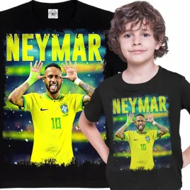 dziecieca-koszulka-pilkarska-brazylia-neymar-junior