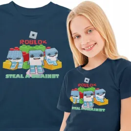 koszulka-dziecieca-roblox-steal-a-brainrot-dla-fana-gry-prezent-dla-dziecka