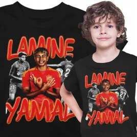 koszulka-dziecieca-hiszpania-lamine-yamal-nadruk-pilkarza-prezent-fana