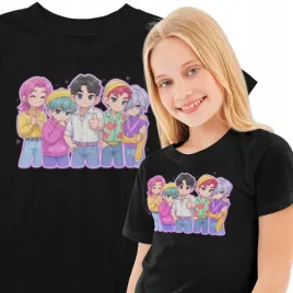 koszulka-dziecieca-z-nadrukiem-kpop-demon-hunters-anime-t-shirt-huntrix