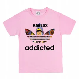 dziecieca-koszulka-z-nadrukiem-roblox-addicted