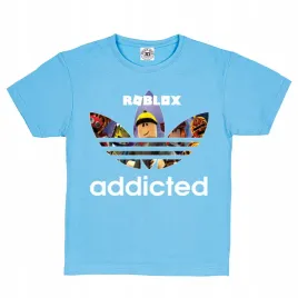 dziecieca-koszulka-z-nadrukiem-roblox-addicted