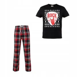pizama-swiateczna-na-prezent-mikolaj-rock-n-roll