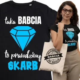 damska-koszulka-prezent-na-dzien-babci-babcia-prawdziwy-skarb-torba-gratis