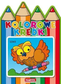 kolorowe-kredki-sowa-praca-zbiorowa