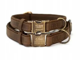 grawerowana-obroza-dla-psa-skorzana-z-metalowa-klamra-czekolada-kolor