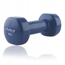 hantle-do-aerobiku-hms-3kg-ciezarki-winylowe-zeliwne-fitness-domowe