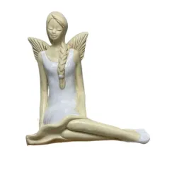 figurka-aniol-siedzacy-z-warkoczem-16cm-bialy-hand-made