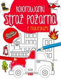 straz-pozarna-kolorowanka-z-naklejkami