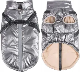 kurtka-zimowa-dla-psa-plaszcz-wodoodporny-ocieplany-z-uprzeza-szary-xxl