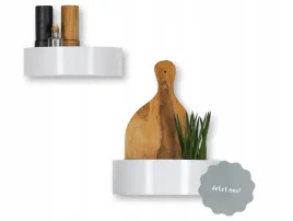 biala-polka-sciennaorpolka-wiszaca-metalowy-organizer-2-sztuki