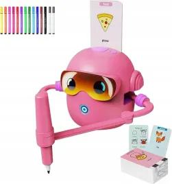interaktywny-robot-do-rysowania-edukacyjny-do-nauki-100-kart-flamastry