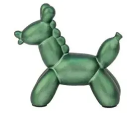 livarno-ceramiczna-figurka-balonowa-zielona