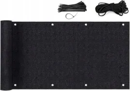 oslona-balkonowa-wodoodporna-z-opaskami-przeciwsloneczna-czarna-075x3m